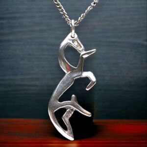 Uffington White Horse Celtic Double-Sided Pendant